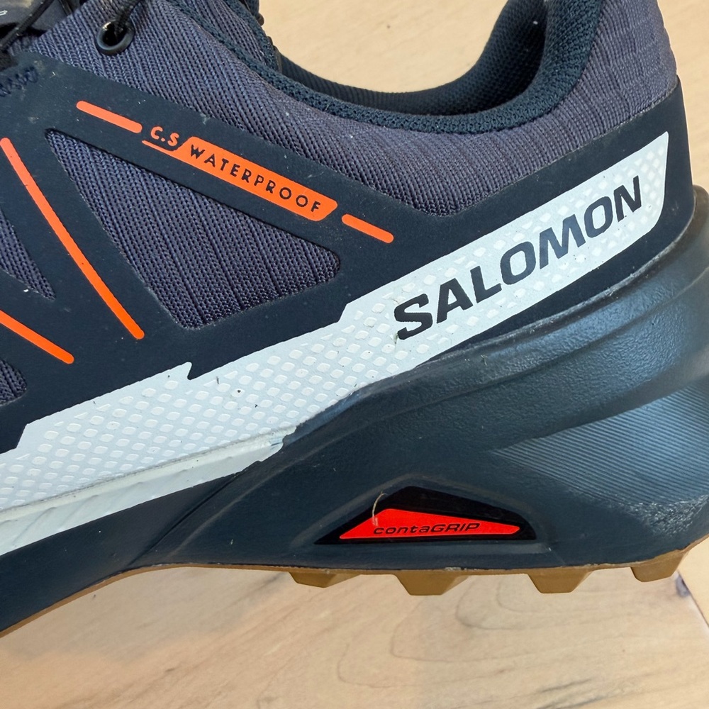 Salomon Blue Trail Shoes with Black Insole - Picture 3 of 6